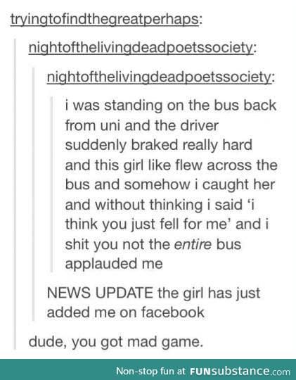 Who knew a bus could bring love