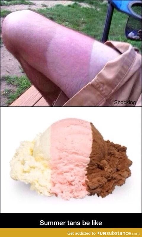 Summer tan