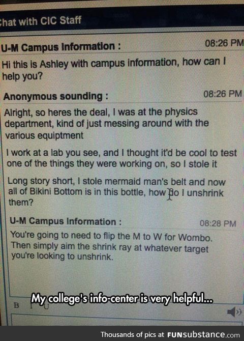 Very helpful info-center