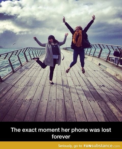 Lost her phone