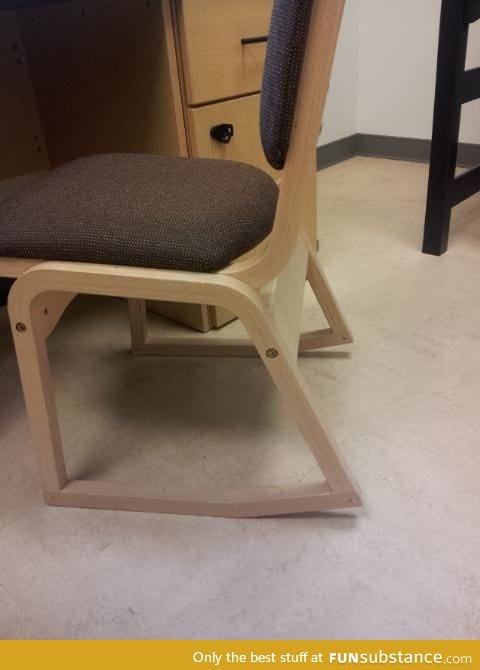 The chair that gave me a small heart attack