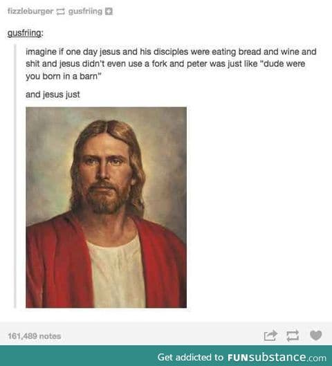 Jesus does not approve.