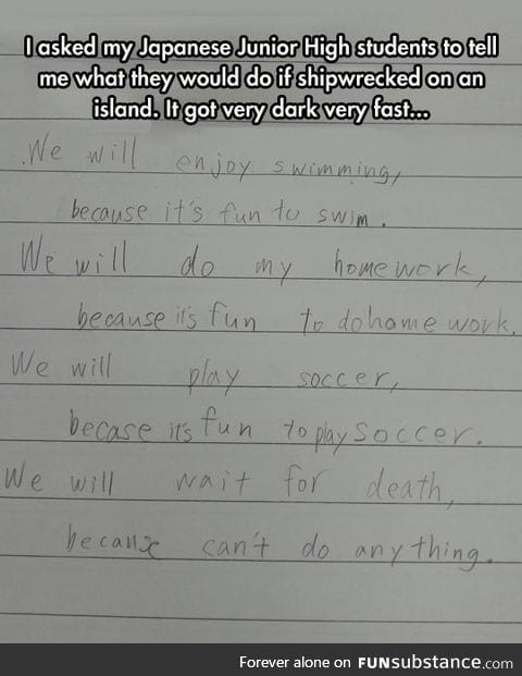 It got very dark, very fast