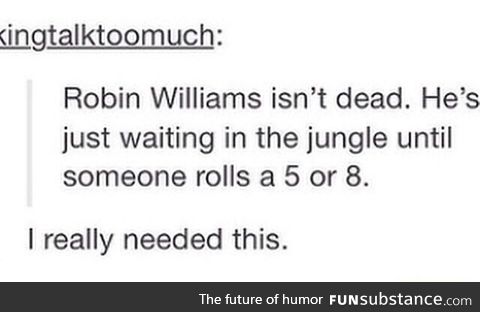 Robin Williams may be alive