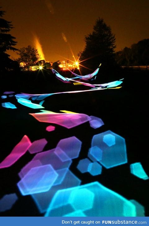 Long exposure light painting just got a bit more wicked