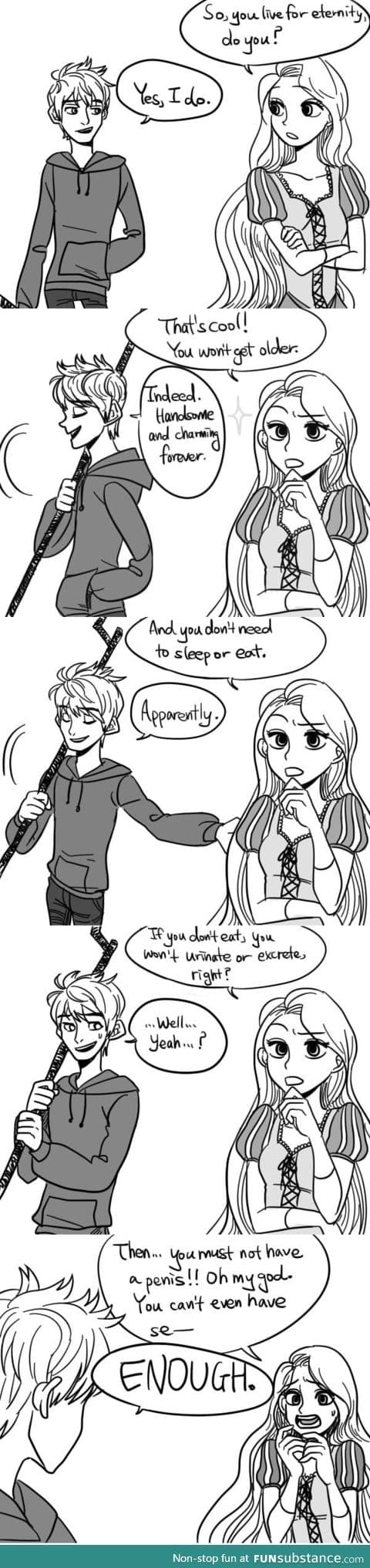 Awkward.