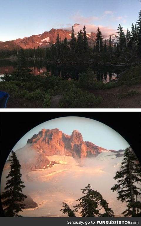 Binoculars + iPhone =