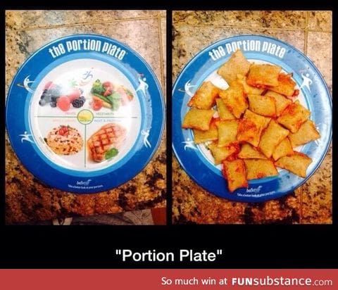 Who needs equal portions?