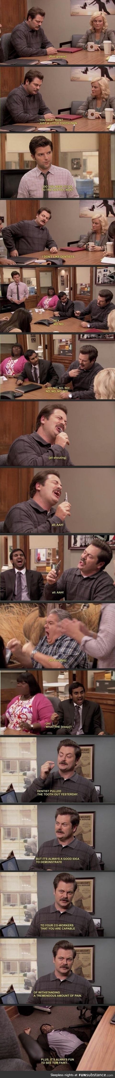 Ron swanson