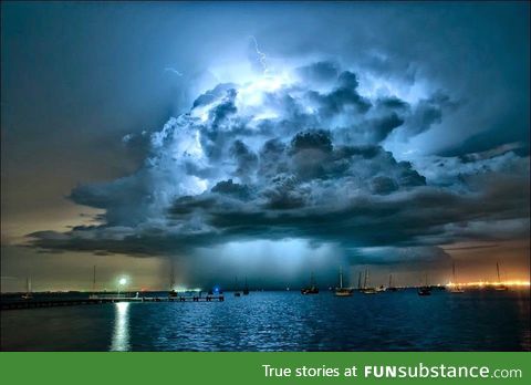 Aye, there be a storm a brewin'