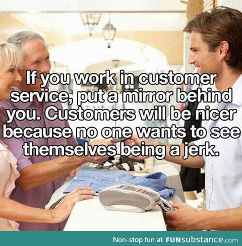 Customer service lifehack