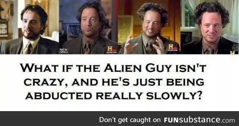 Getting abducted