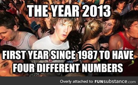 The year 2013