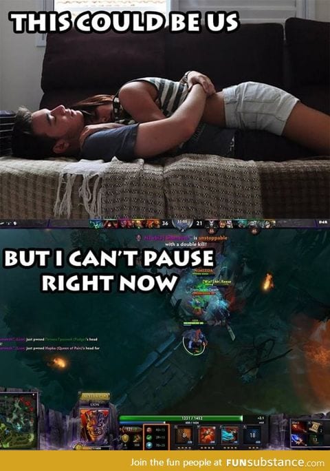 And that's why I'm single