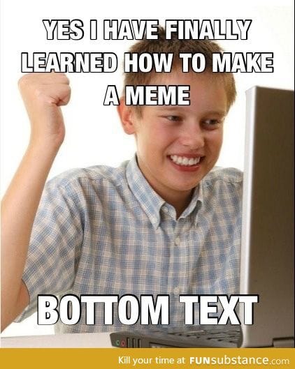 The feeling of accomplisment