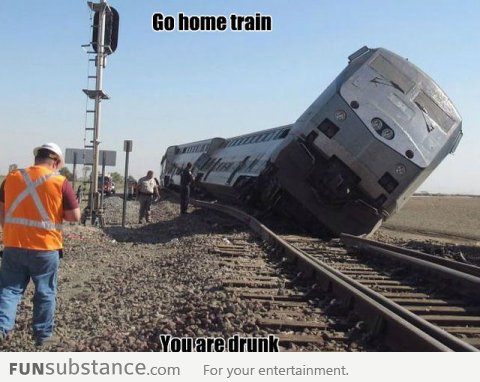 Go Home Train, You're Drunk