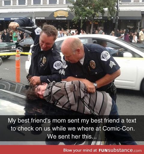 How to calm down your mom