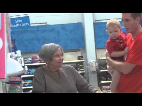 The moment an old lady questions her own sanity