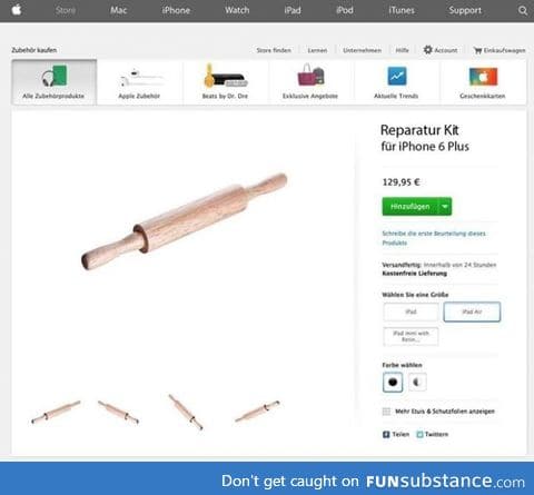 iPhone 6 Plus repair kit