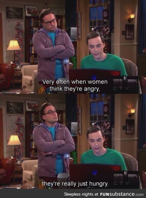 Sometimes sheldon is very wise