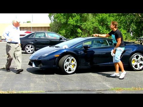 This "pooping on lamborghini" prank has gone very wrong!