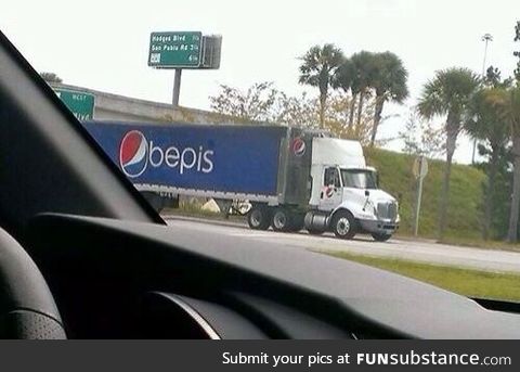 "we don't have Coke, is Bepis okay?"
