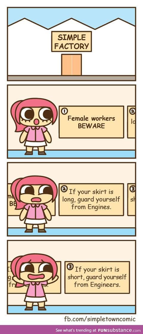 Female workers beware