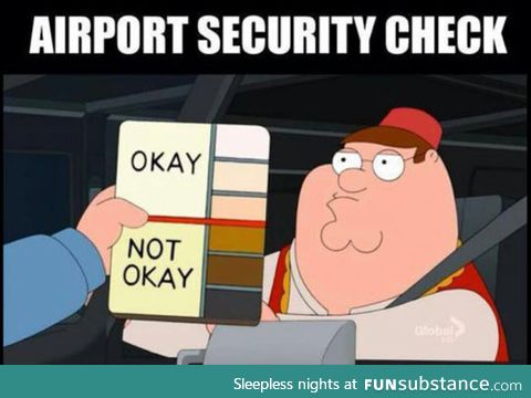 Security checks at airports these days