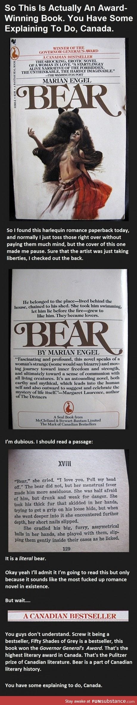 Guess what book won the award in Canada