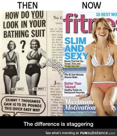 Then vs now
