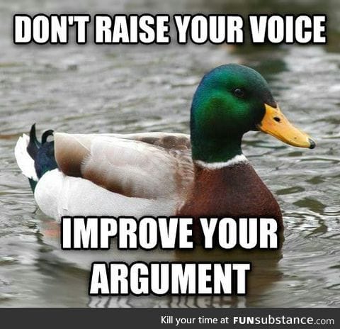 An advice you may consider to adapt