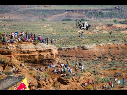 The biggest attempted front flip in mountain bike history