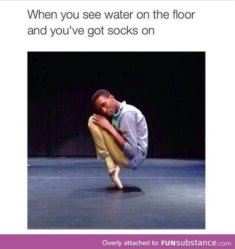 You suddenly become a ballerina.