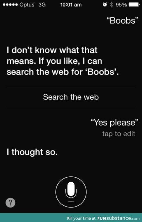 Don't give me sass Siri