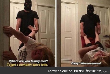 How to kidnap a white girl!
