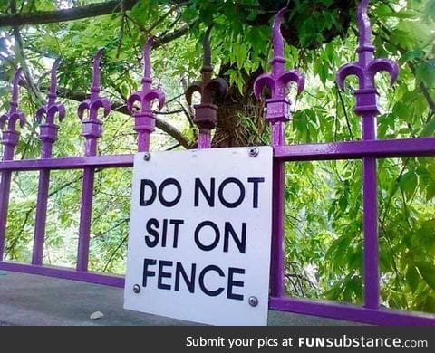 Someone sat there