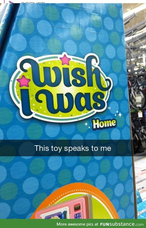 Working at Walmart does this to me