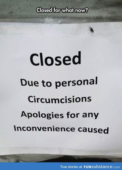 They had their reasons