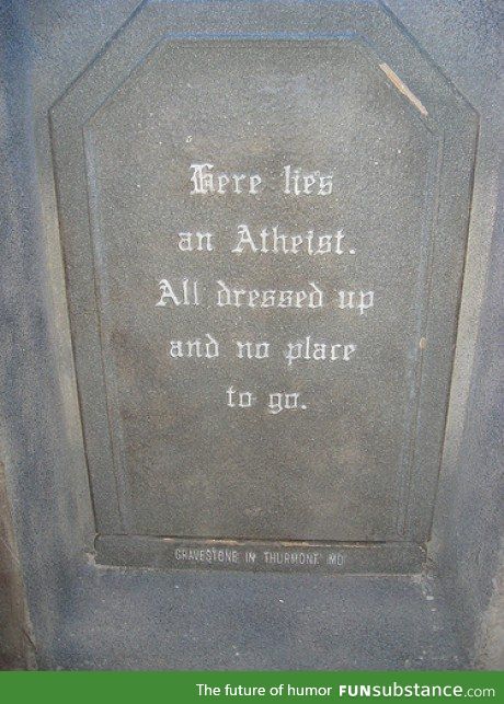 My future tombstone