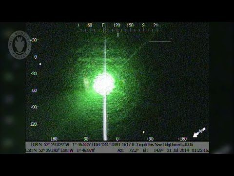 Why you don't shine laser pointers at aircrafts