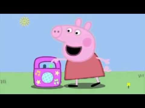 Peppa Pig listens to GROWN UP music