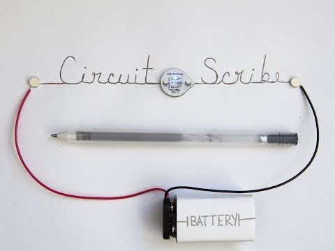 This special pen can draw circuits that conduct electricity instantly