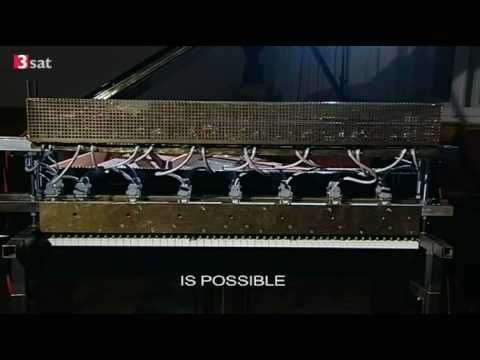 This piano can speak when certain key combinations are pressed