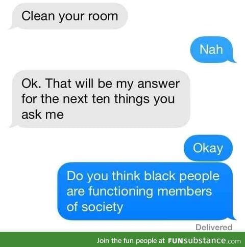 Turns out she's a racist