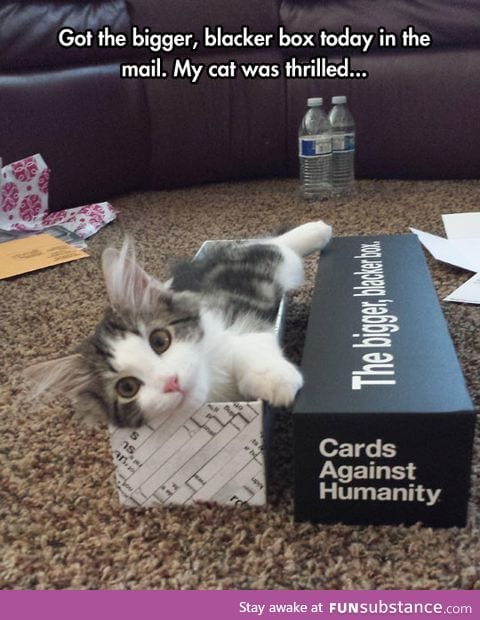Cat against humanity?