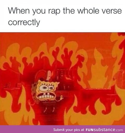 You are on fire
