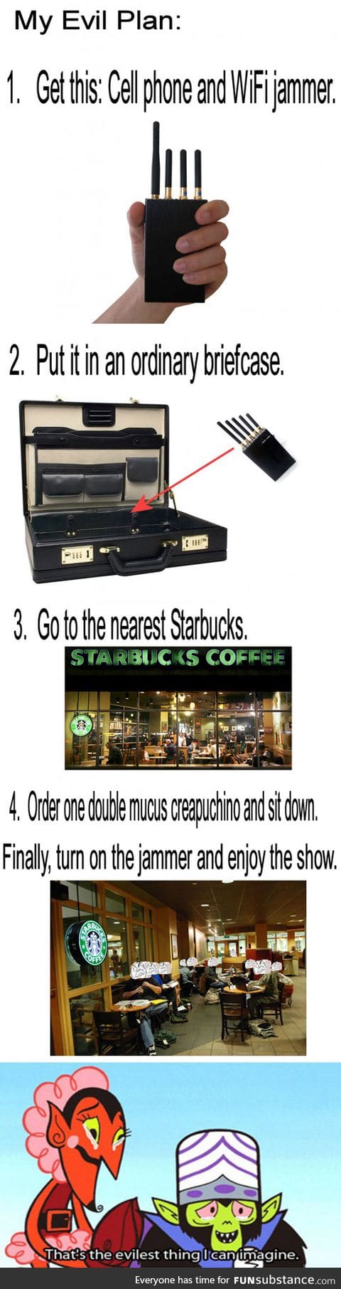 Evil Starbucks plan