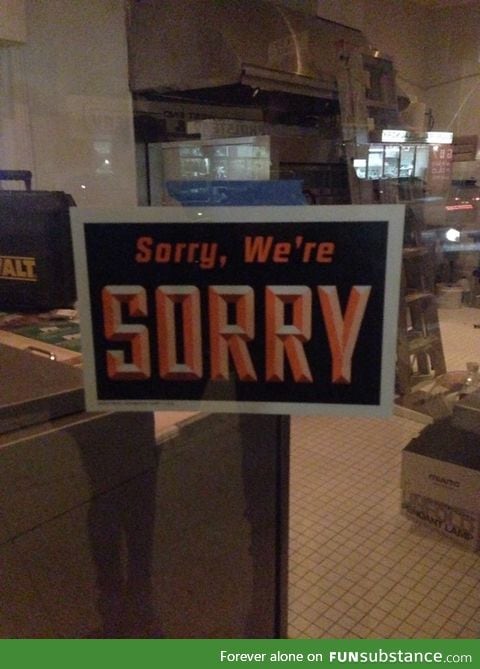 The most Canadian sign ever made