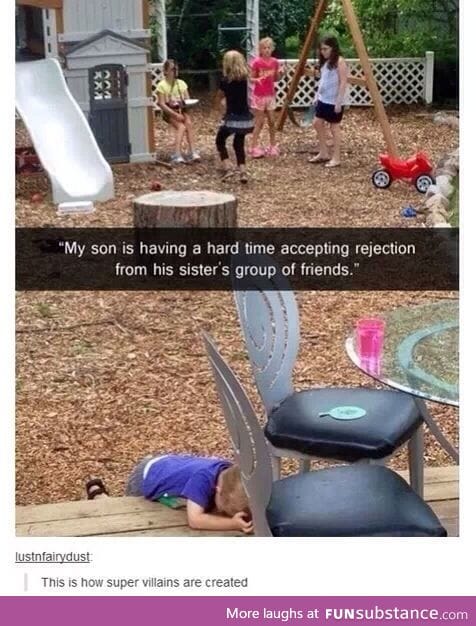 Super villain is born