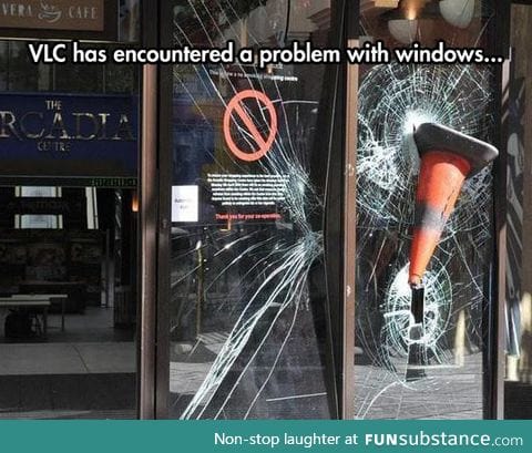 It was a matter of time, VLC